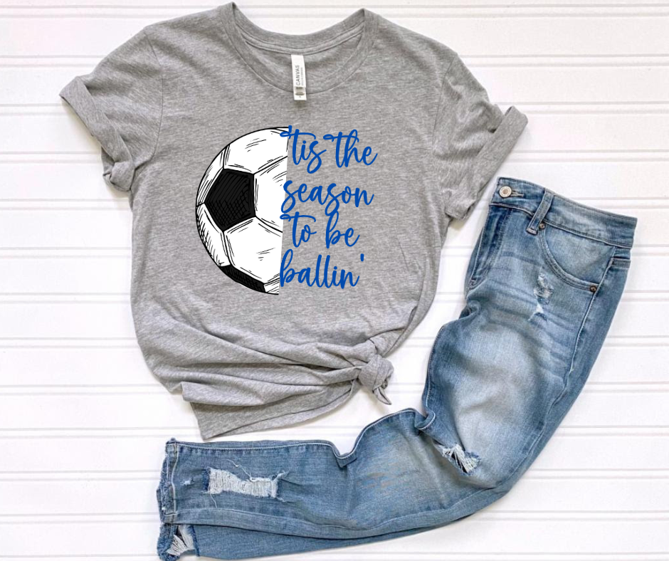 Tis' The Season To Be Ballin' DTF Transfer 05752