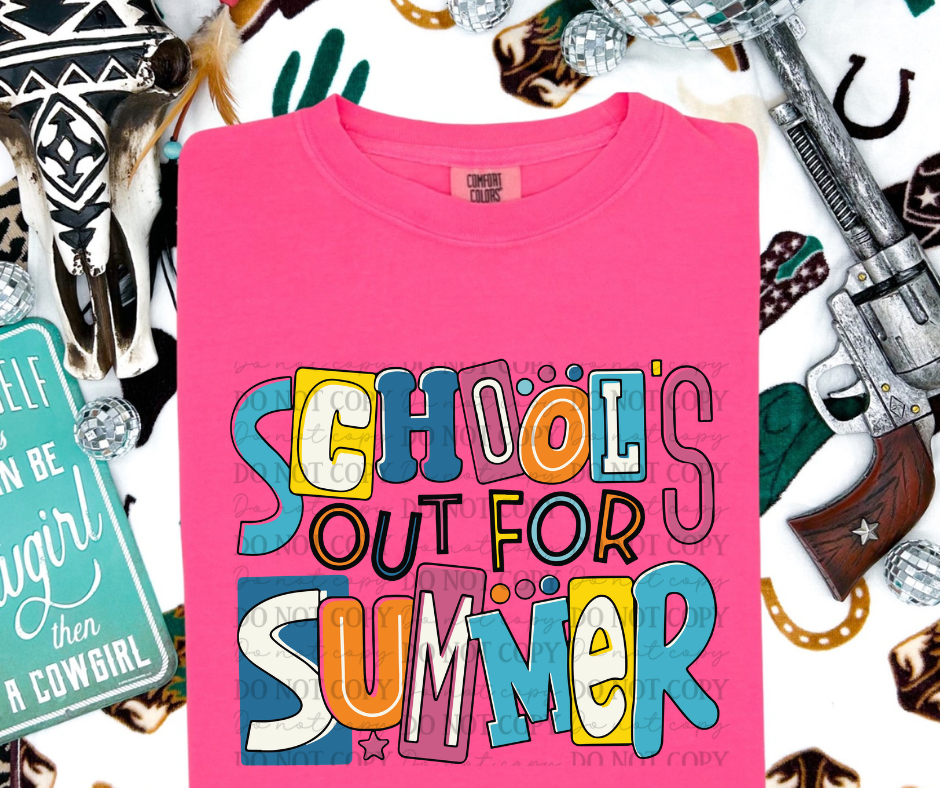 School's Out for Summer Color 02310
