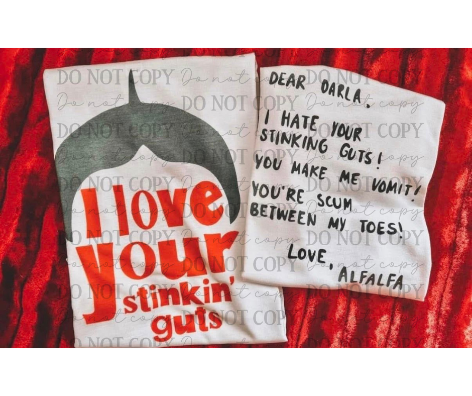Dear Darla I Hate Your Stinking Guts (BACK ONLY) 07432