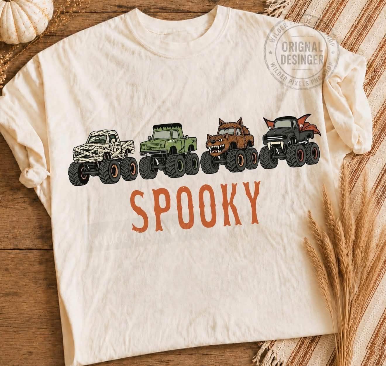 Spooky Monster Trucks 09295