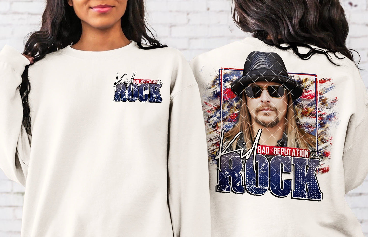 Bad Reputation Kid Rock pocket DTF Transfer 05708