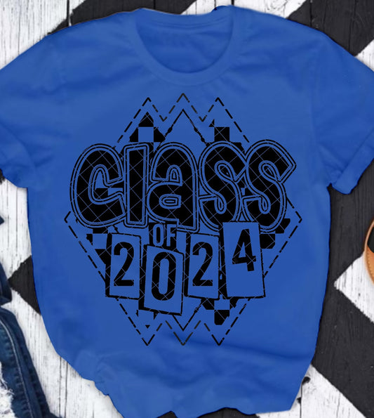 Class Of 2024 DTF Transfer 05689
