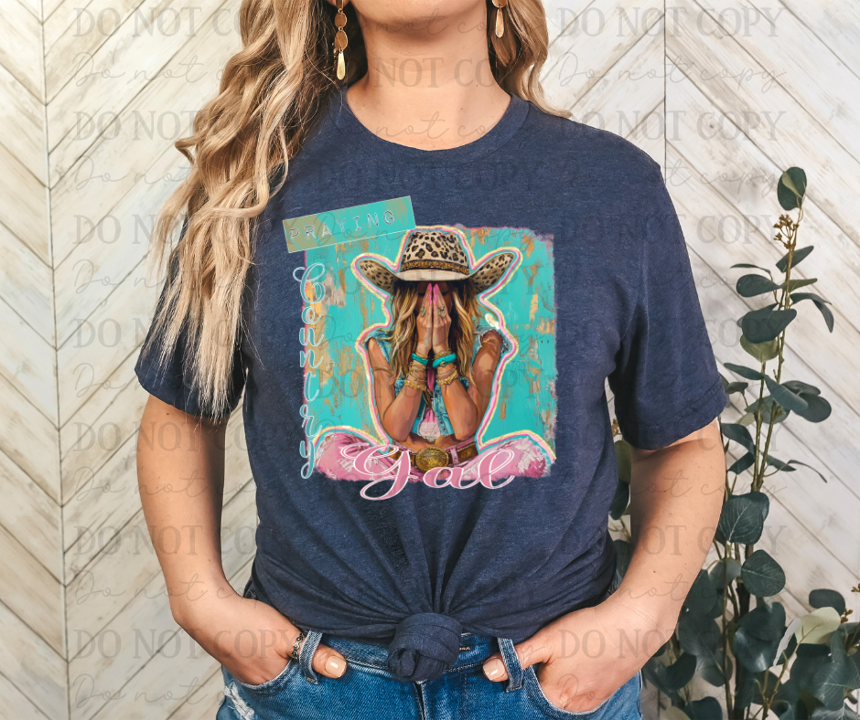 Praying Country Gal 01671