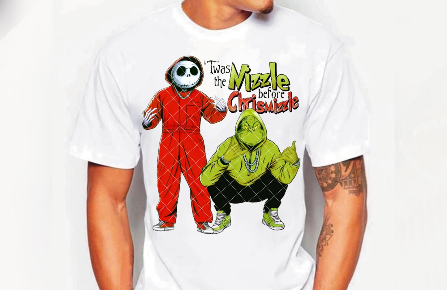 'Twas The Nizzle Before Chrismizzle DTF Transfer 05666