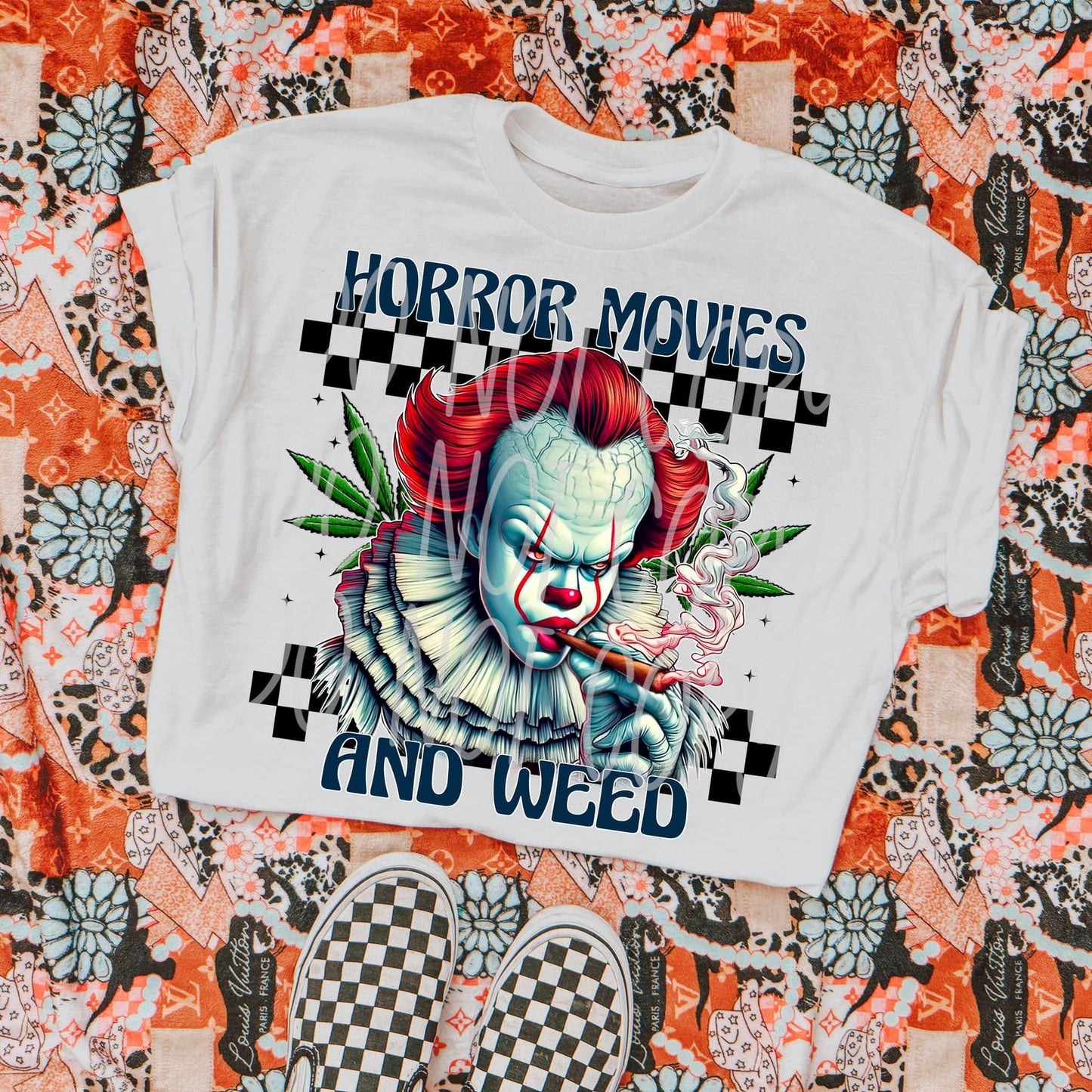 Horror Movies And Weed Clown 03862
