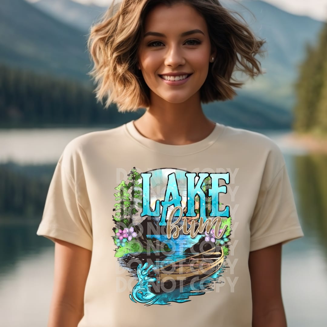 Lake Bum DTF Transfer 05300
