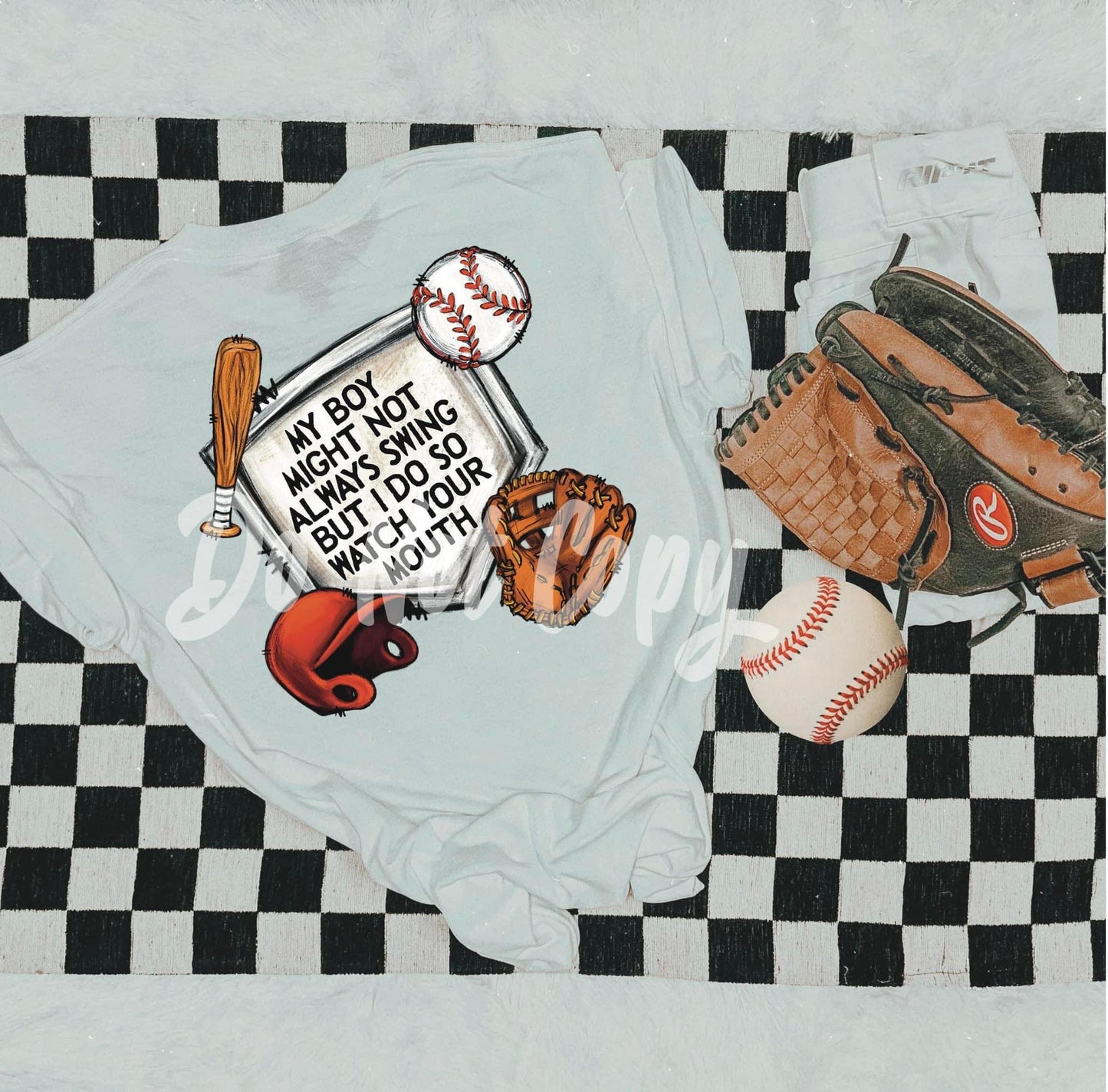 My Boy Might Not Swing DTF Transfer 05239