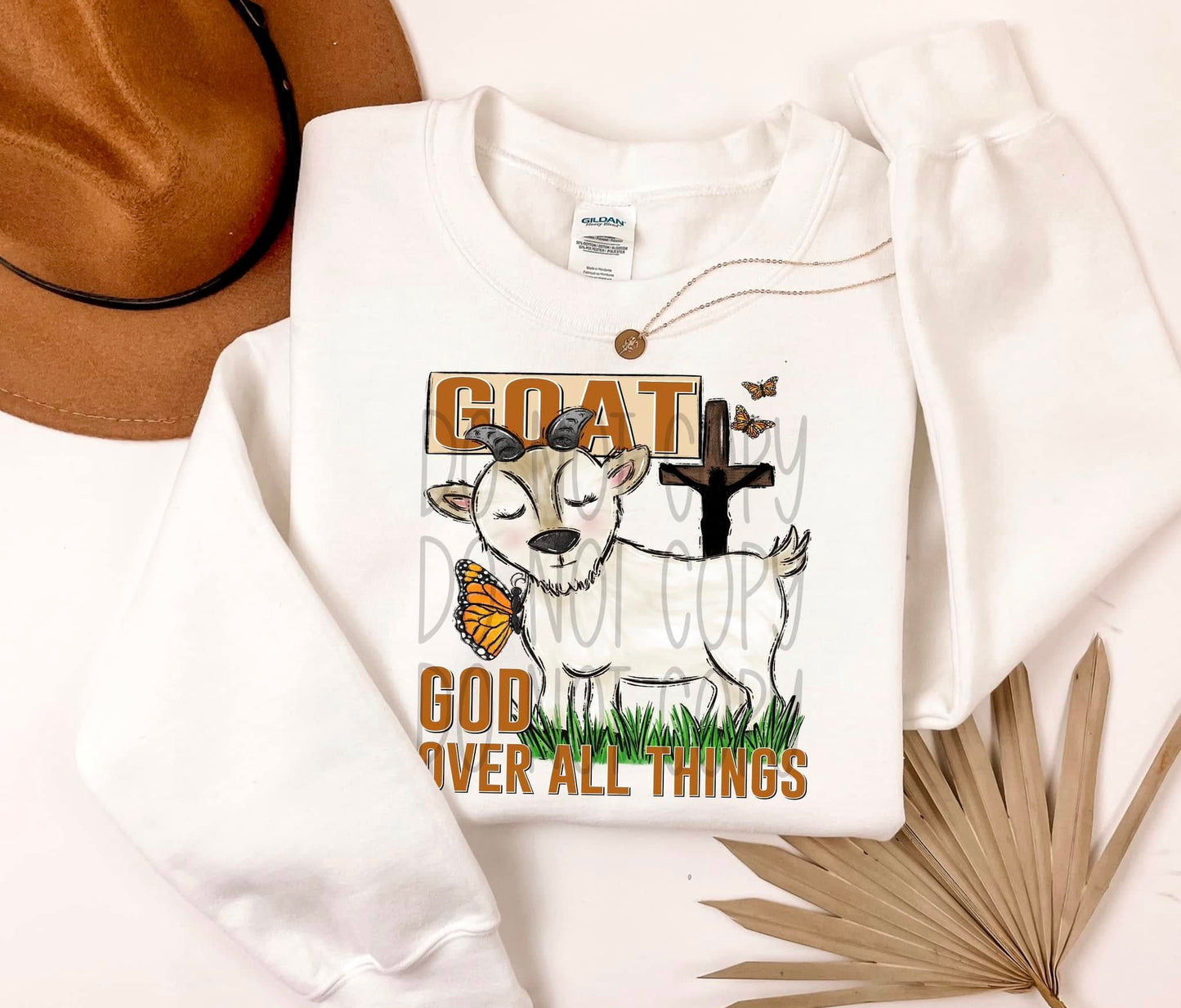 Goat God over All Things DTF Transfer 03772