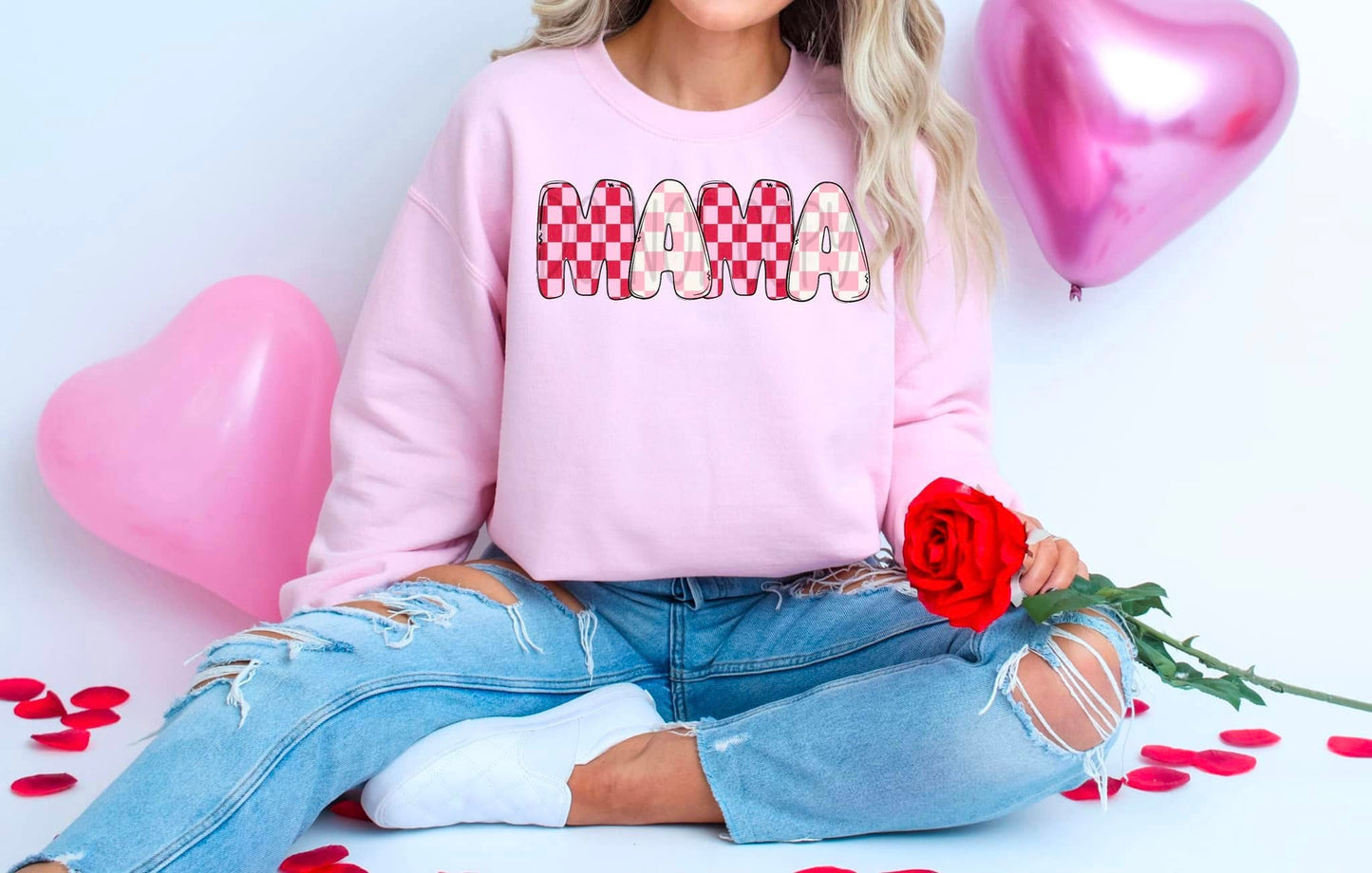 Valentine Checkered Mama 04209