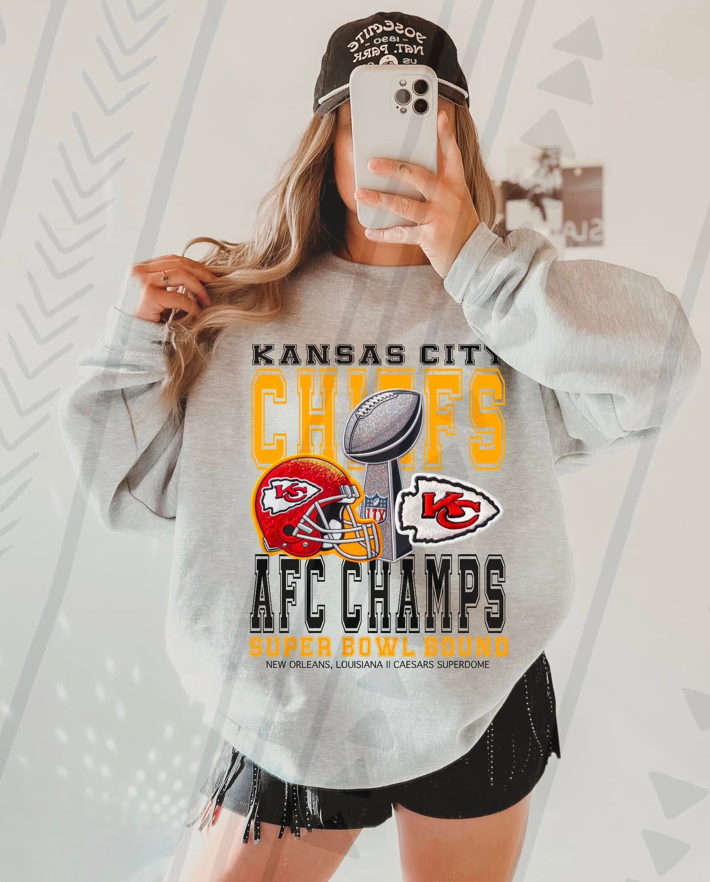 Chiefs AFC Champions Super Bowl Bound 03340