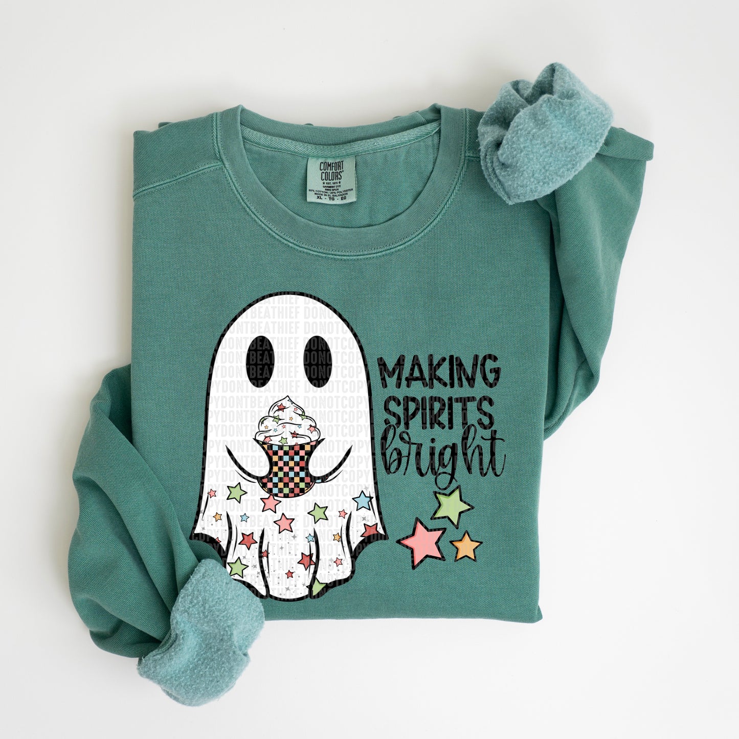 Making Spirits Bright Ghost Cupcake 04483