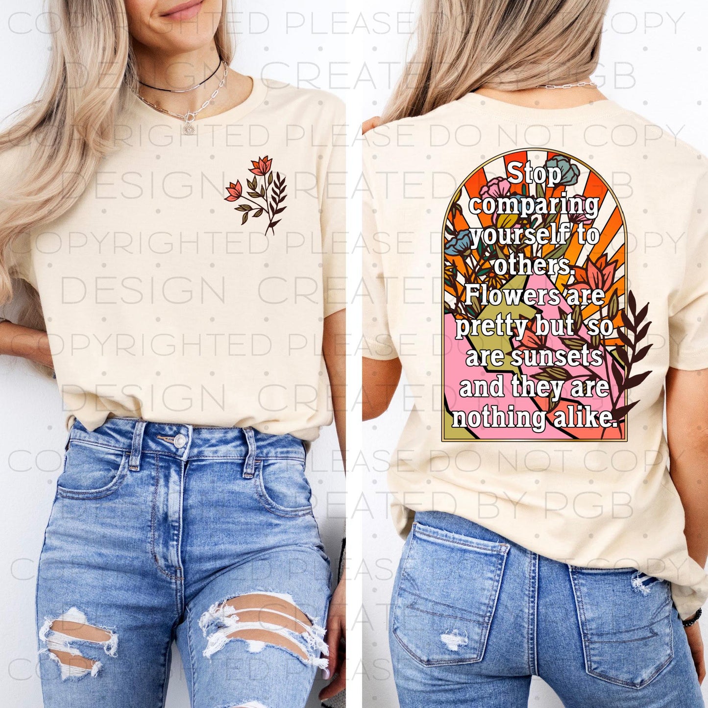 Stop Comparing Yourself to Others (POCKET INCLUDED) 02112