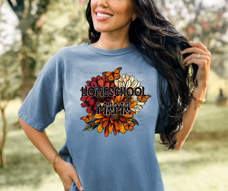 Homeschool Mama Floral 00877