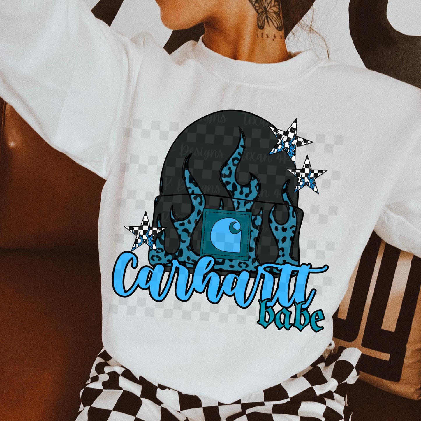 Blue Carhartt Babe 01564