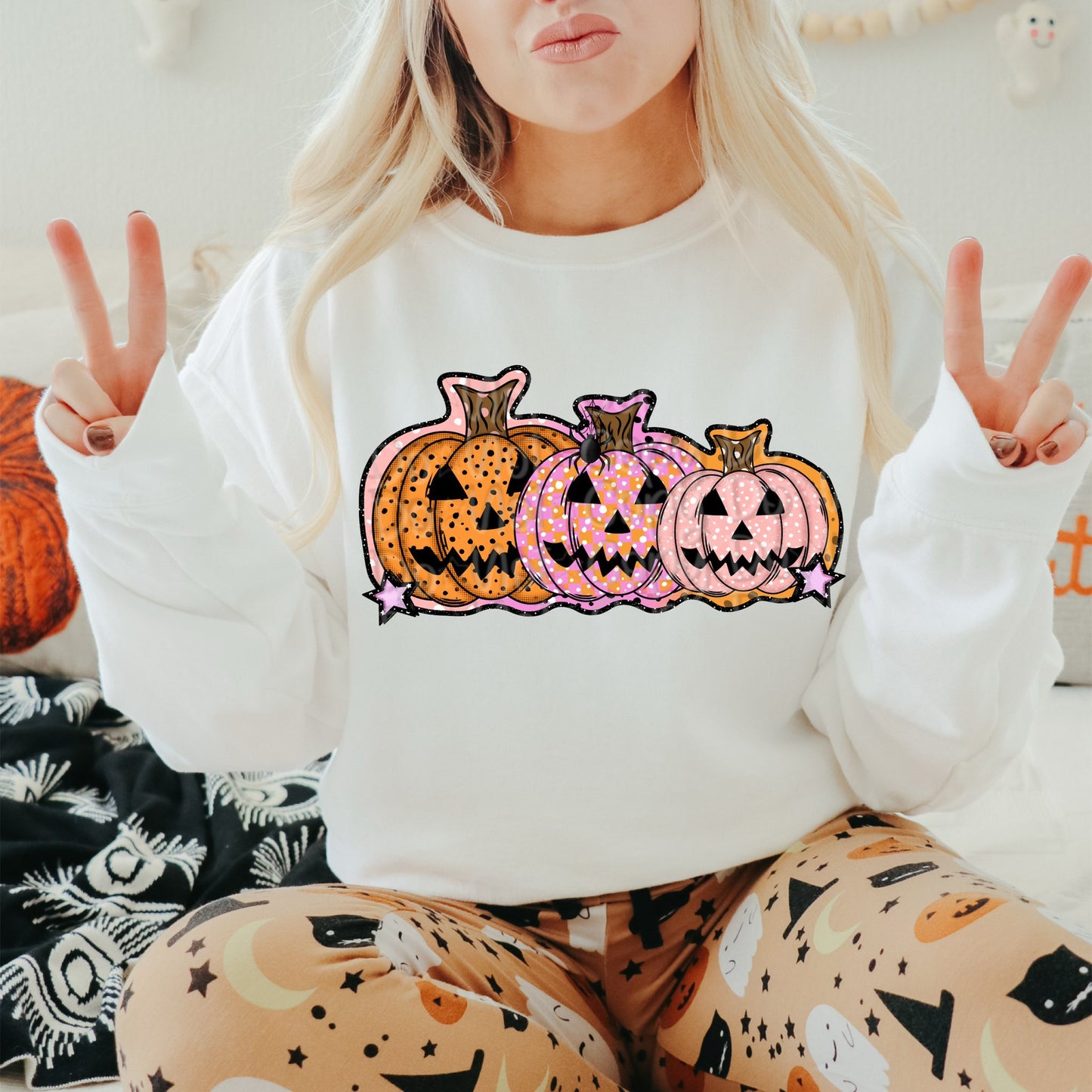 Cute Pumpkin Trio 01224