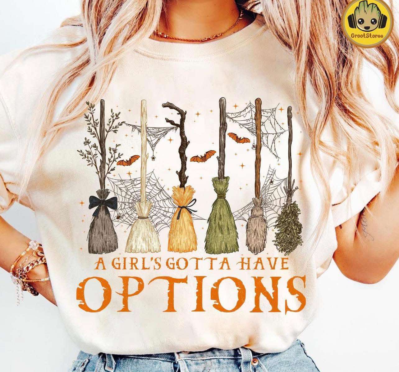 A Girl's Gotta Have Options Brooms 00844