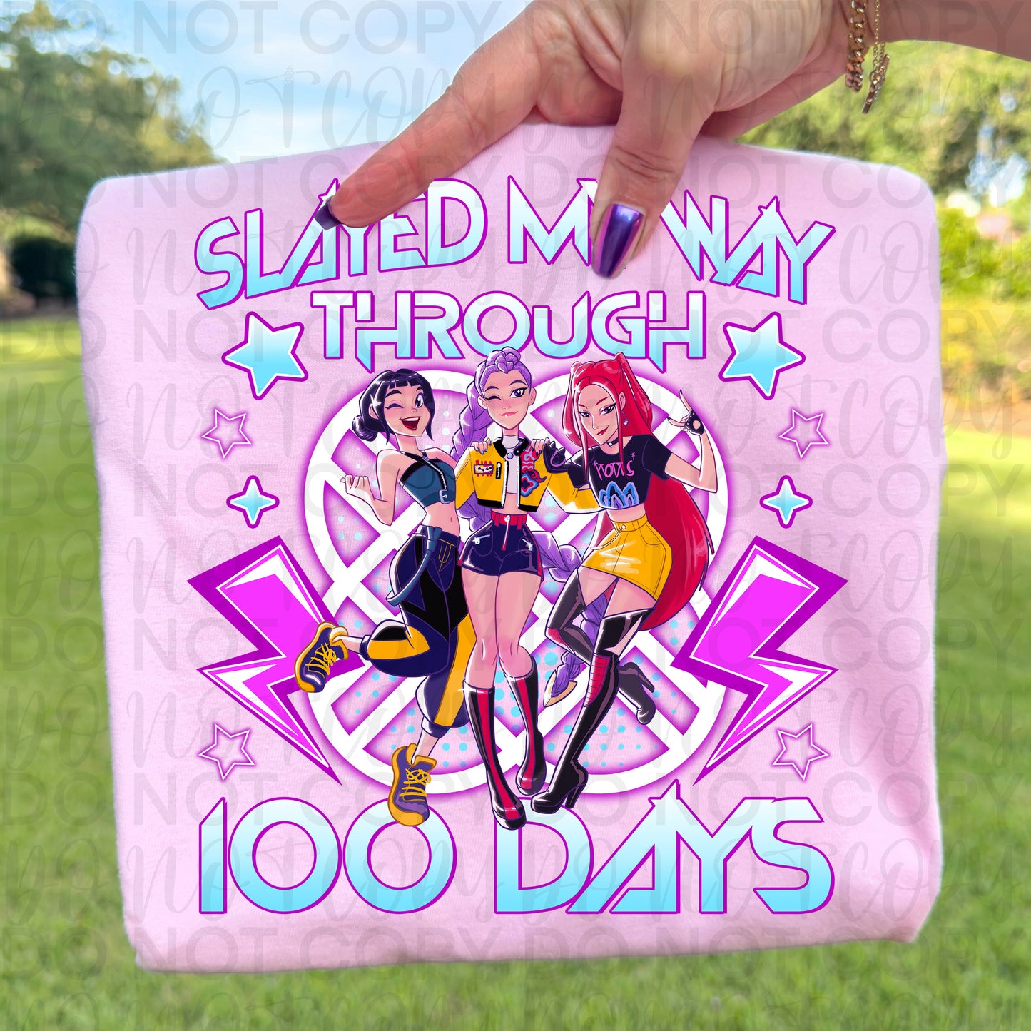 Slayed My Way Through 100 Days of School KPop 07290