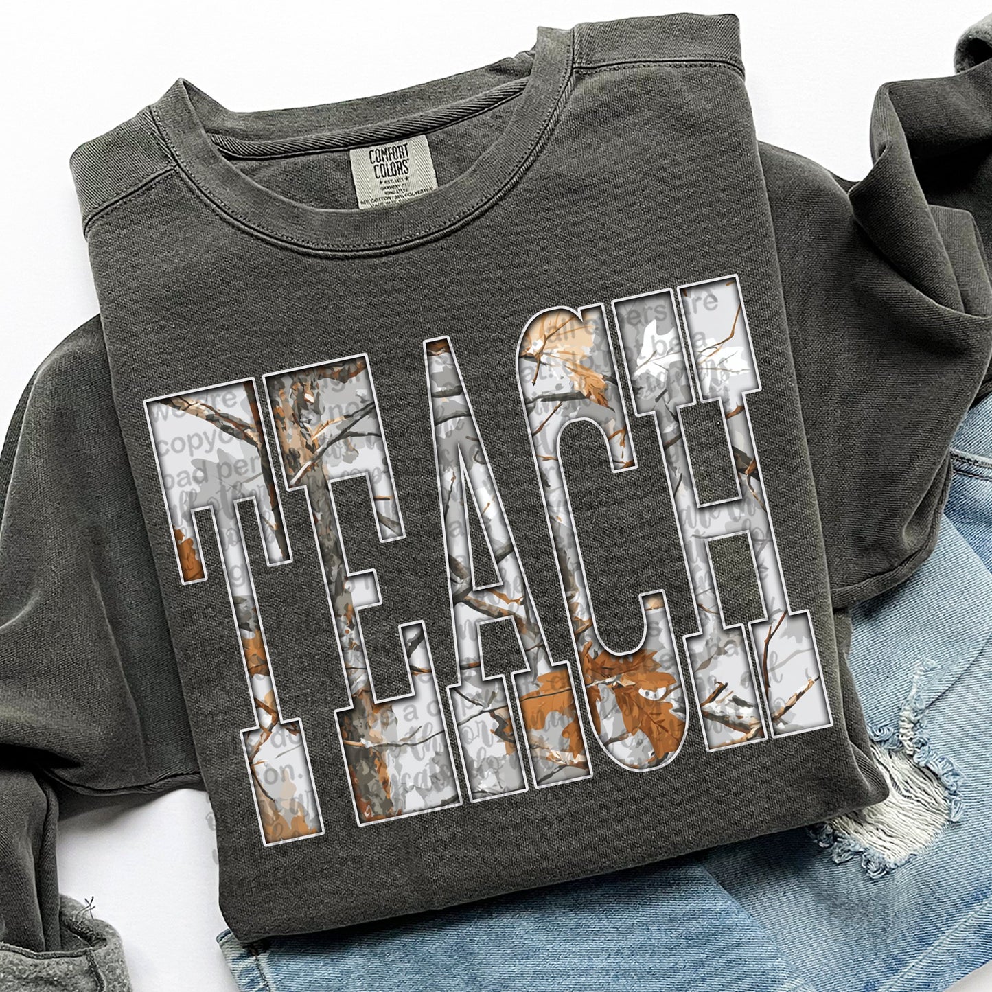 Gray Camo Teach 00732