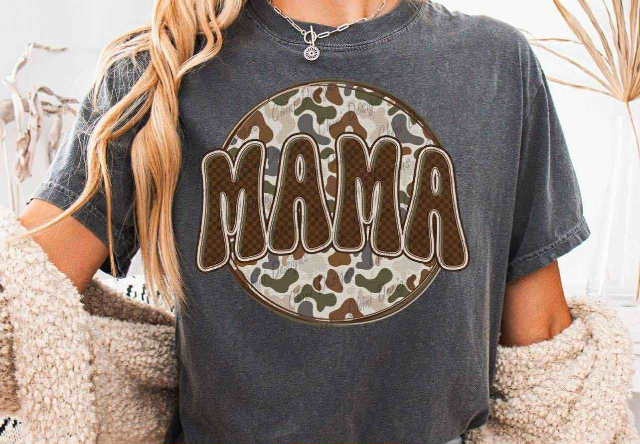Camo Mama Circle 00655
