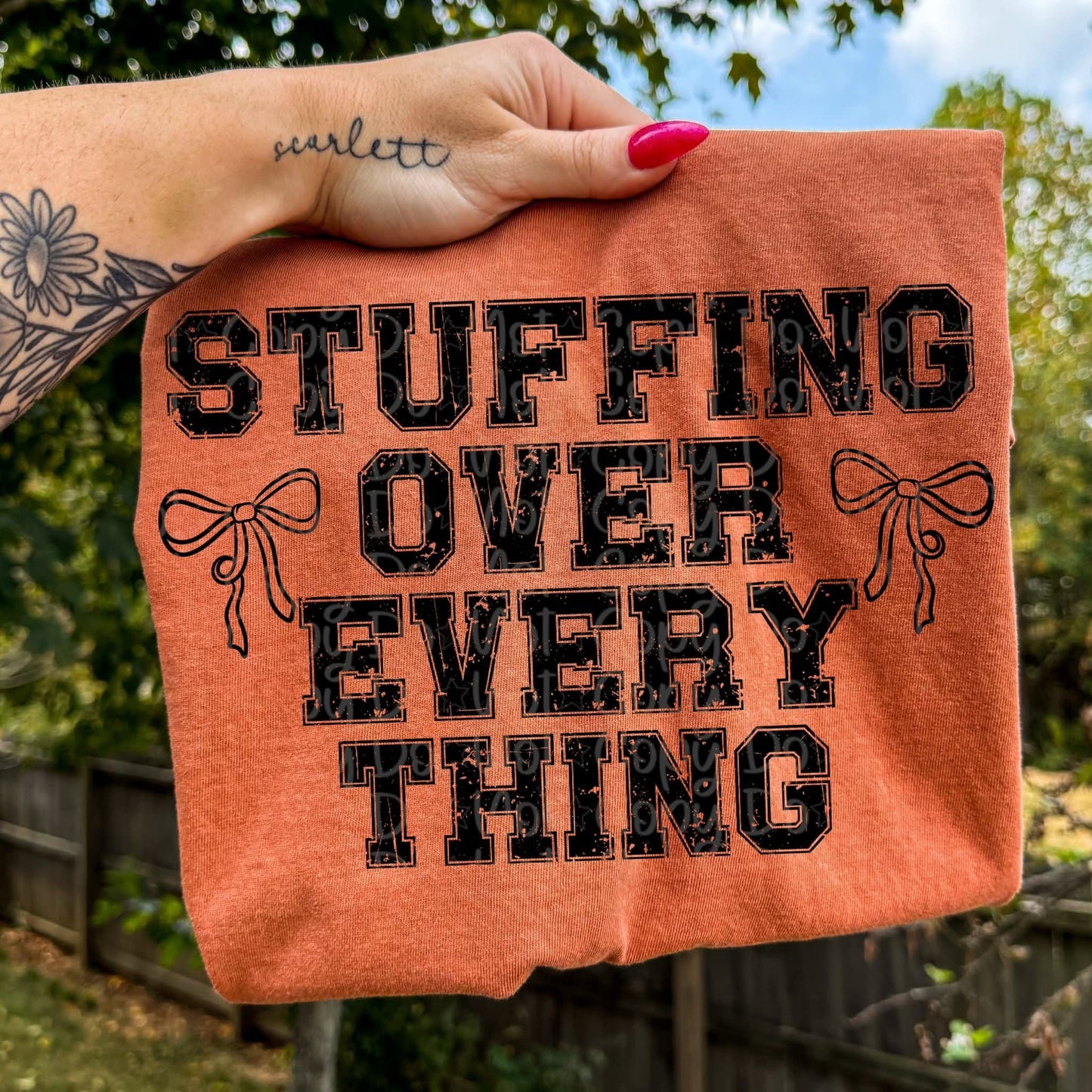 Stuffing Over Everything 00334
