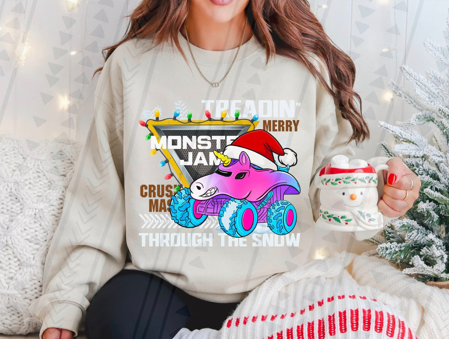 Monster Jam Christmas Sparkle Smash 00352