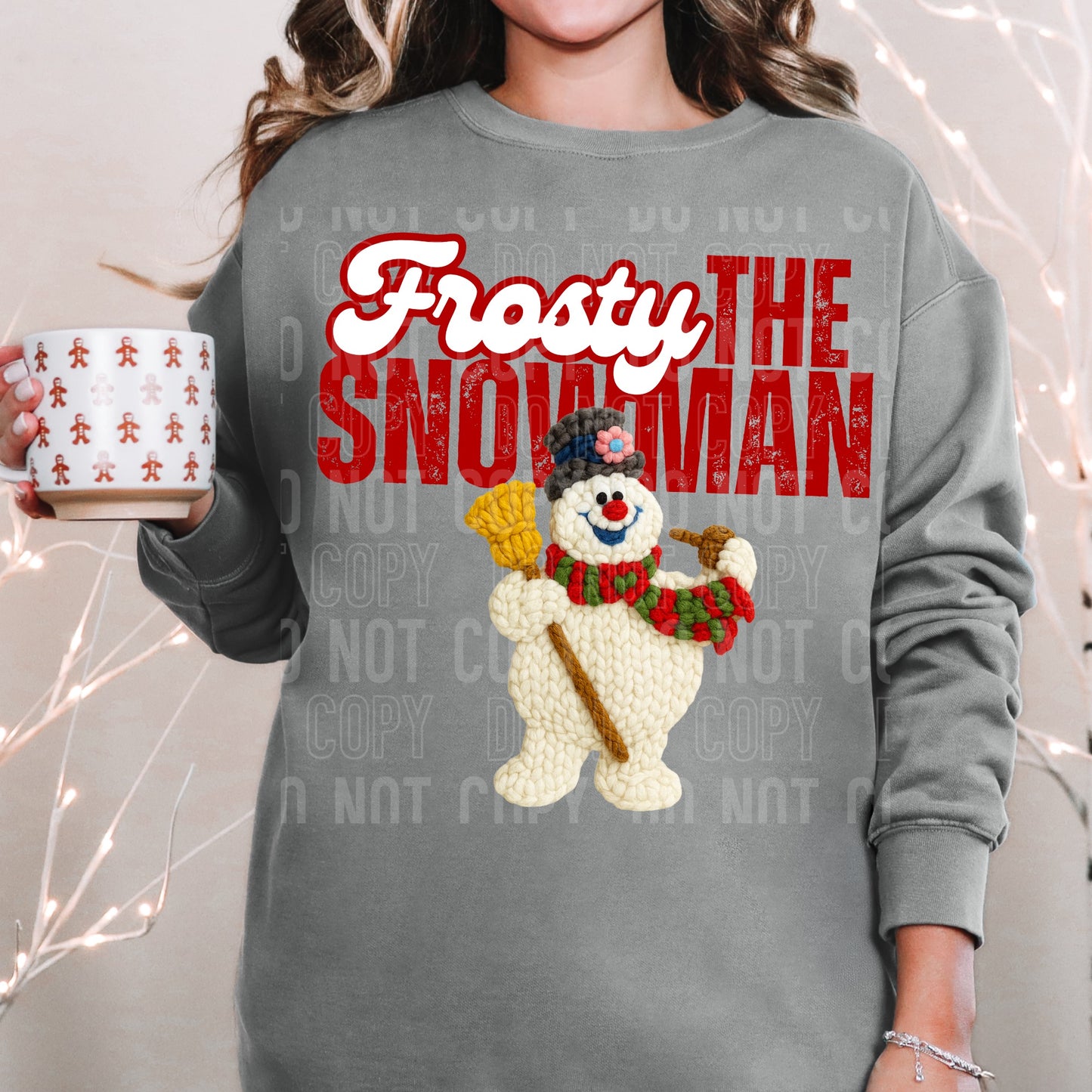 Faux Frosty the Snowman 00191