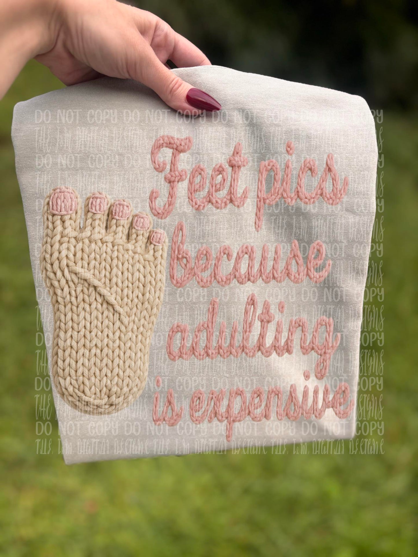 Faux Yarn Feet Pics Because Adulting Is Expensive 00232