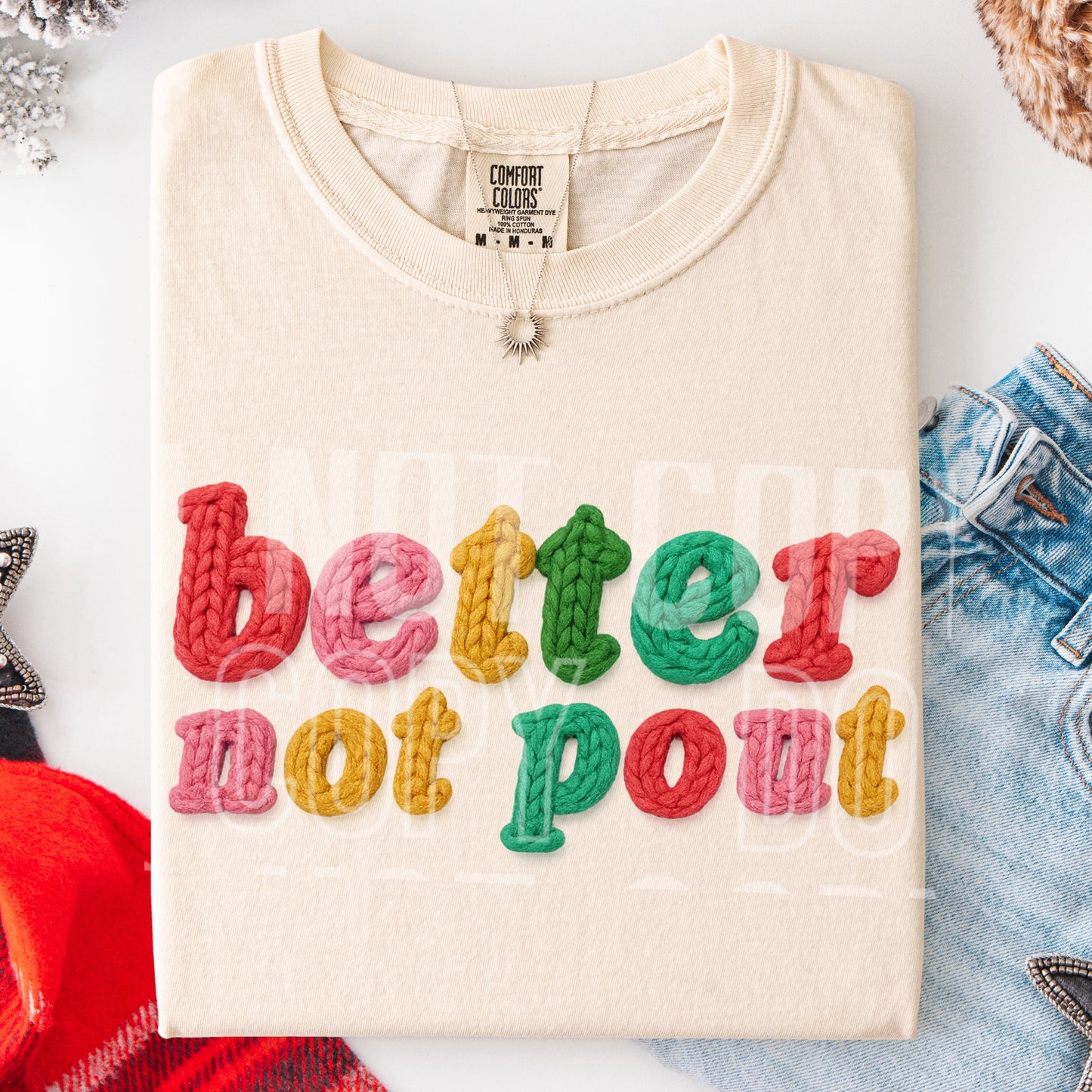 Faux Yarn Better Not Pout 00130
