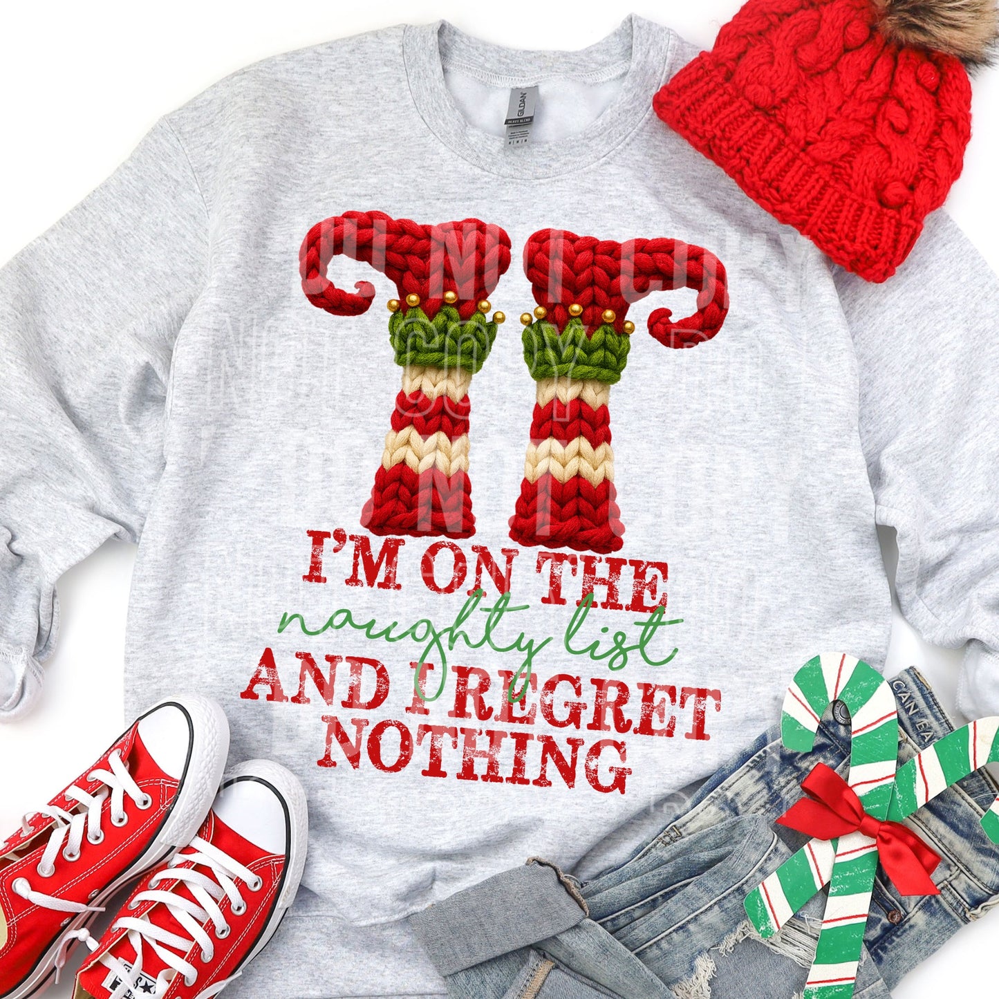 Faux Yarn On the Naughty List and I Regret Nothing 00126