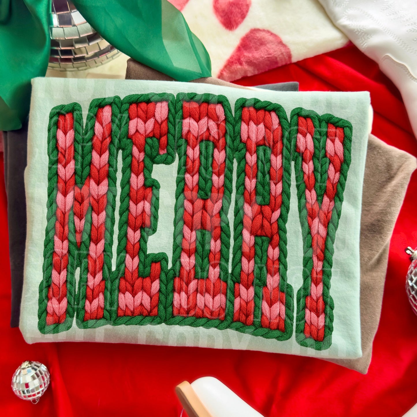 Faux Yarn Merry 06629