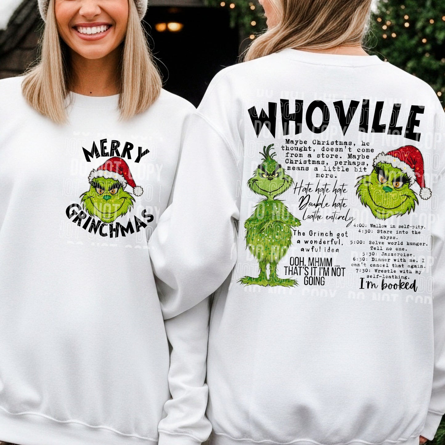 Merry Grinchmas Whoville (FRONT ONLY) SEMI-EXCLUSIVE 06691