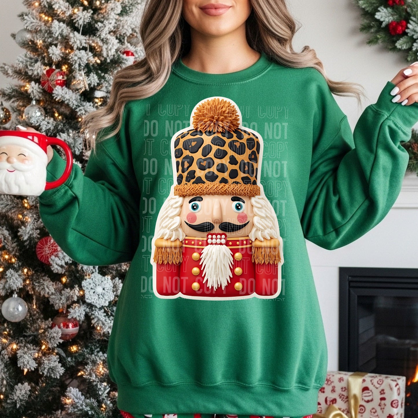 Faux Nutcracker Leopard Hat 06693
