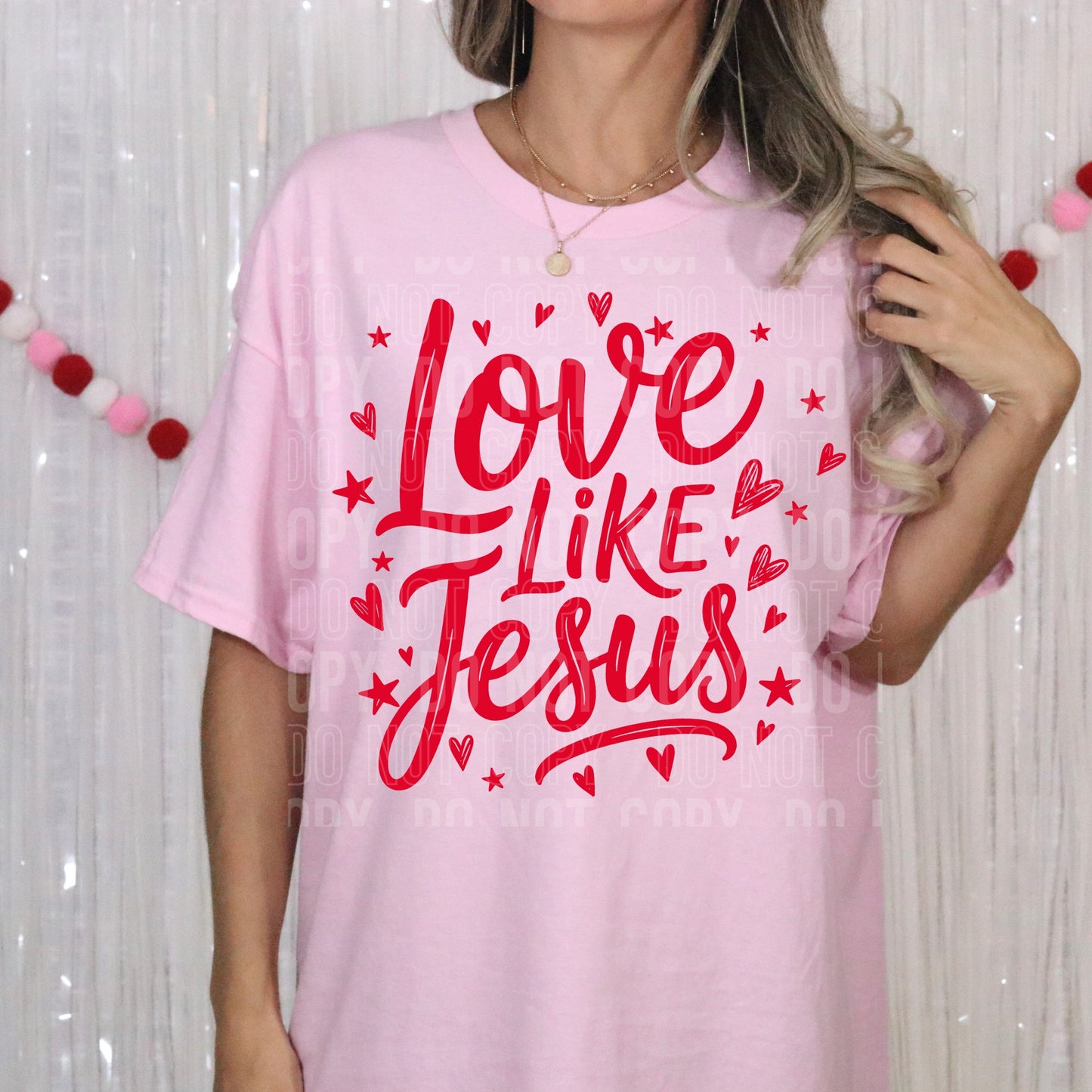 Love Like Jesus Red 07134