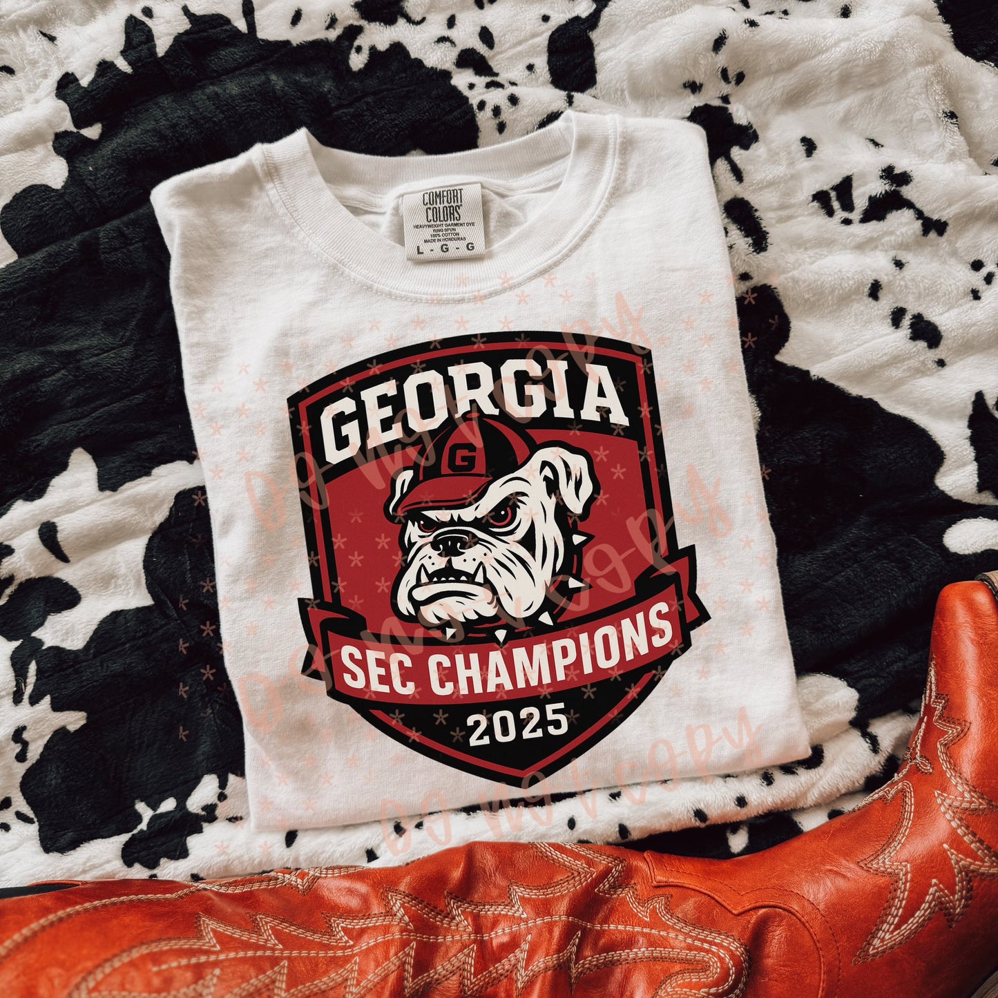 2025 SEC Champions Georgia Bulldogs 07165