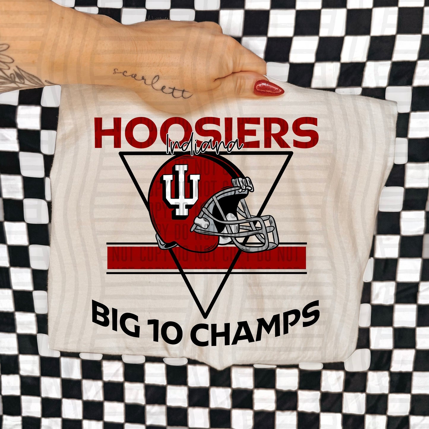 2025 Indiana Hoosiers Big 10 Champions 07181
