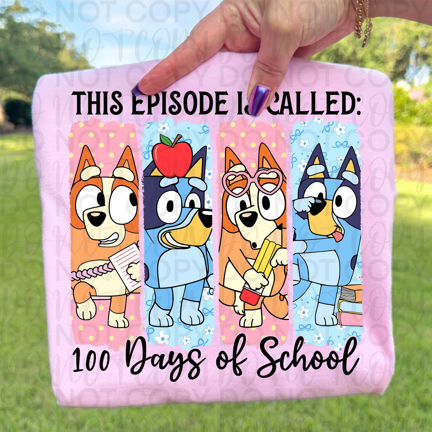 This Episode Is Called 100 Days of School Bluey 07289