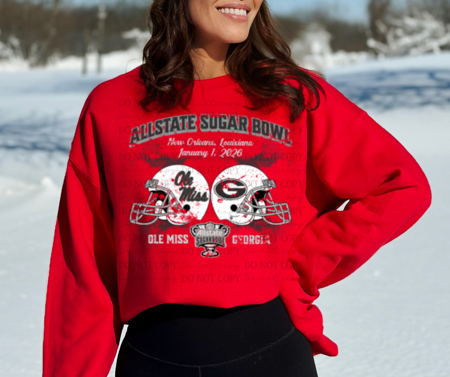Allstate Sugar Bowl 2025 Mono 07272