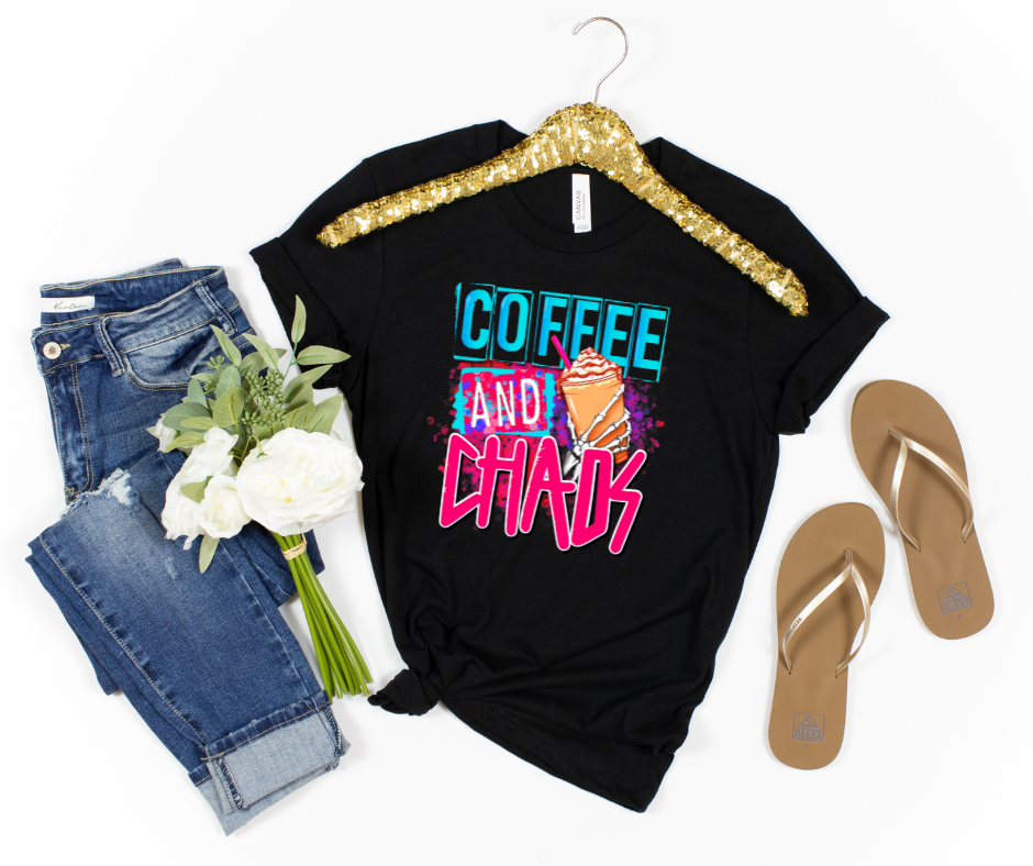 Coffee and Chaos DTF Transfer 05359