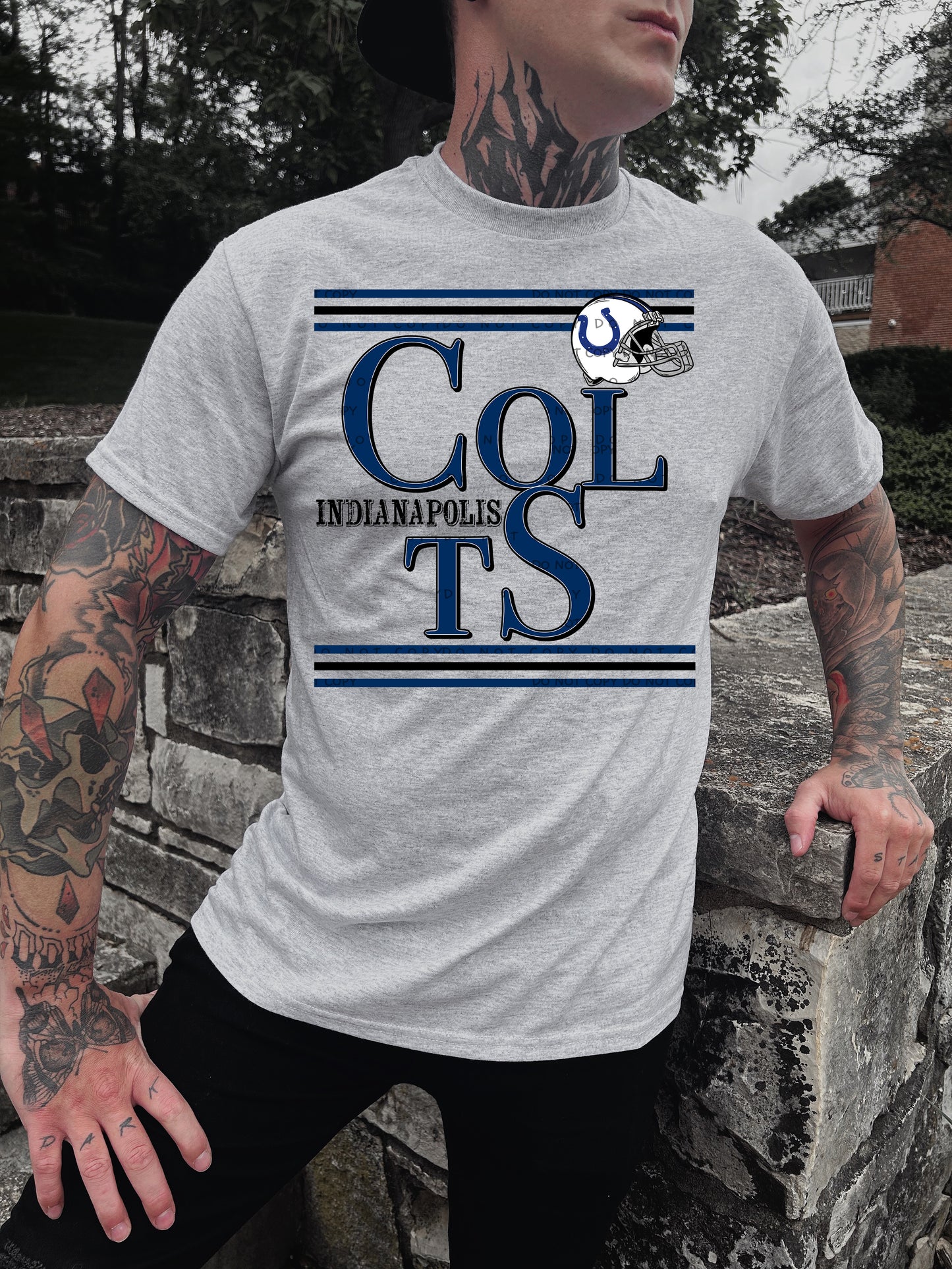 Pro Football Teams Simple Stripes (Choose Yours) 00261