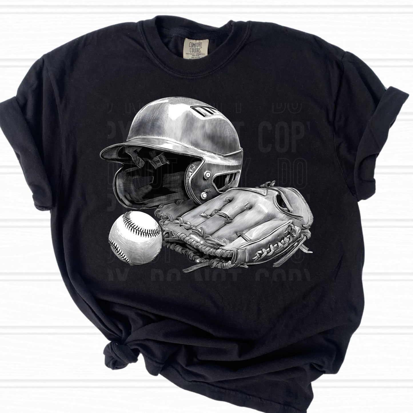 Baseball Grayscale 07494