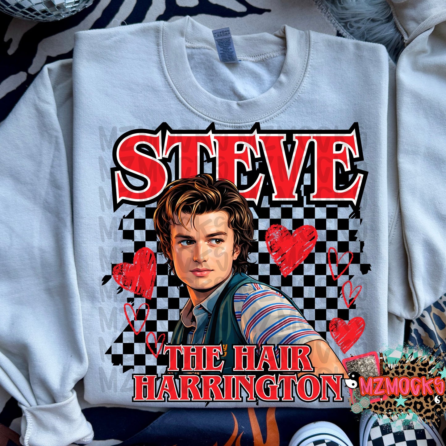 Steve the Hair Harrington Valentine Stranger Things 07538