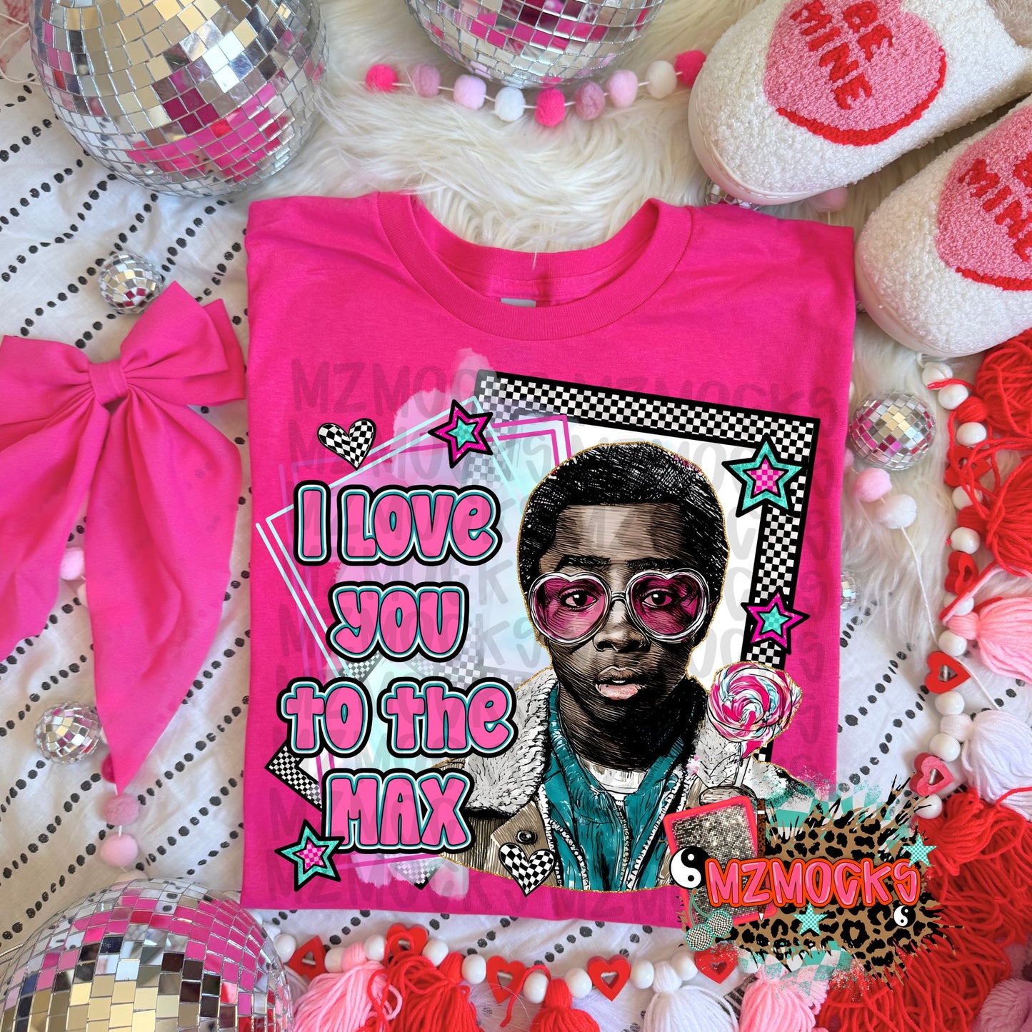 I Love You to the Max Lucas Valentine Stranger Things 07532