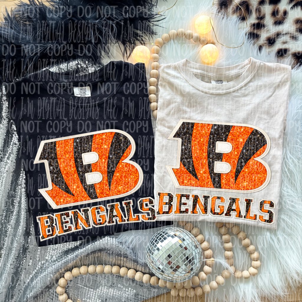 Faux Bling Pro Football Teams (Choose Yours) 07567