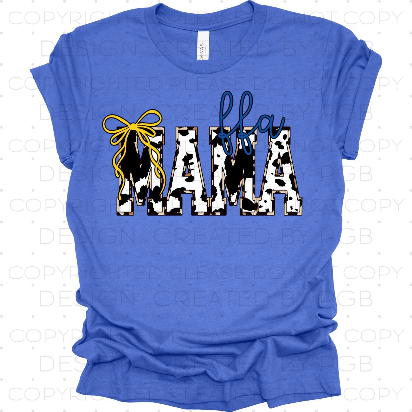 FFA Mama Cow Leopard Print 07686