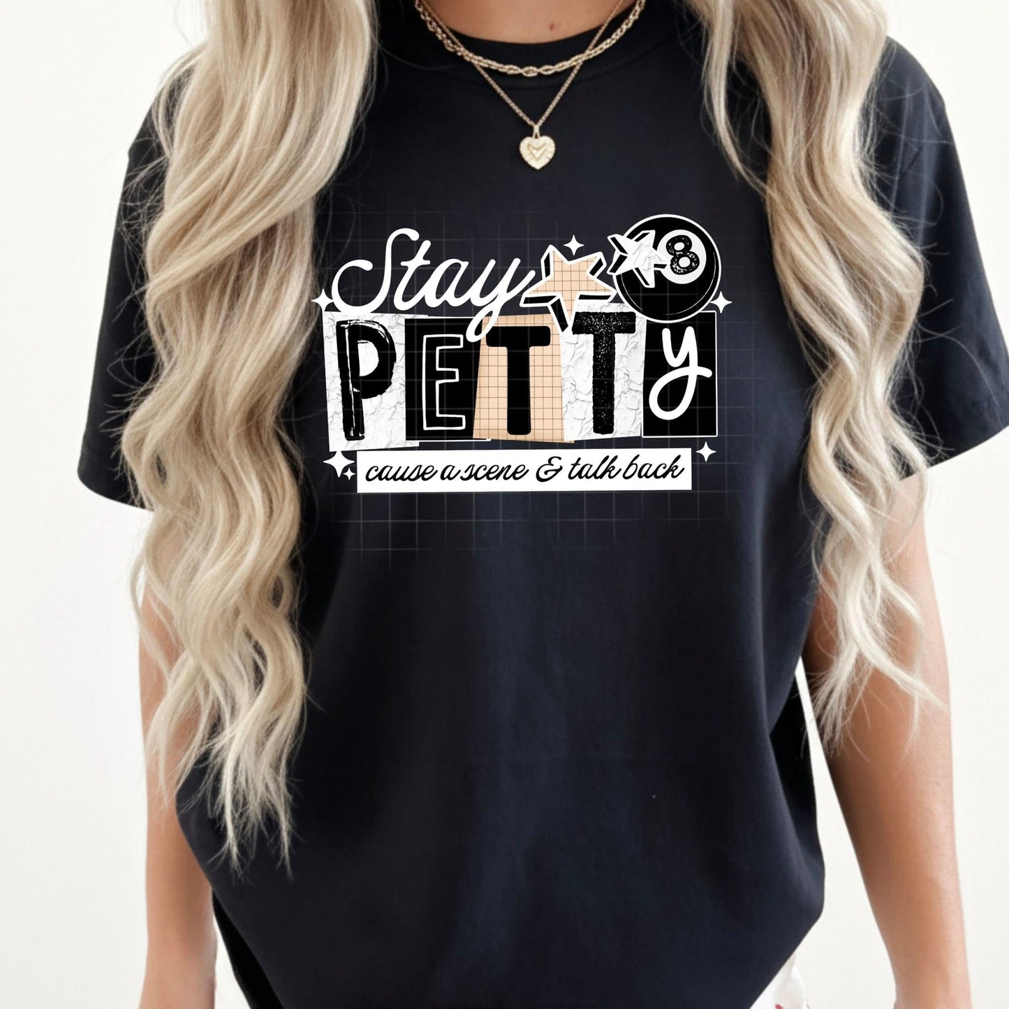 Stay Petty White 07669
