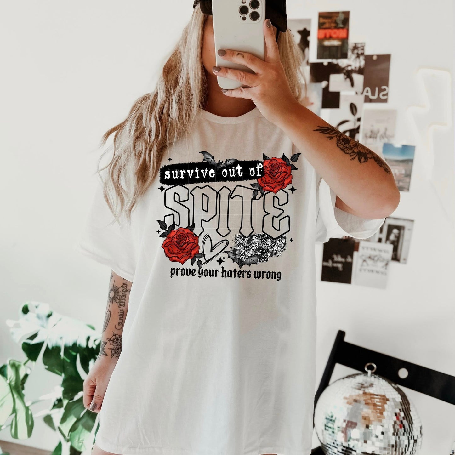 Survive Out of Spite Black 07667