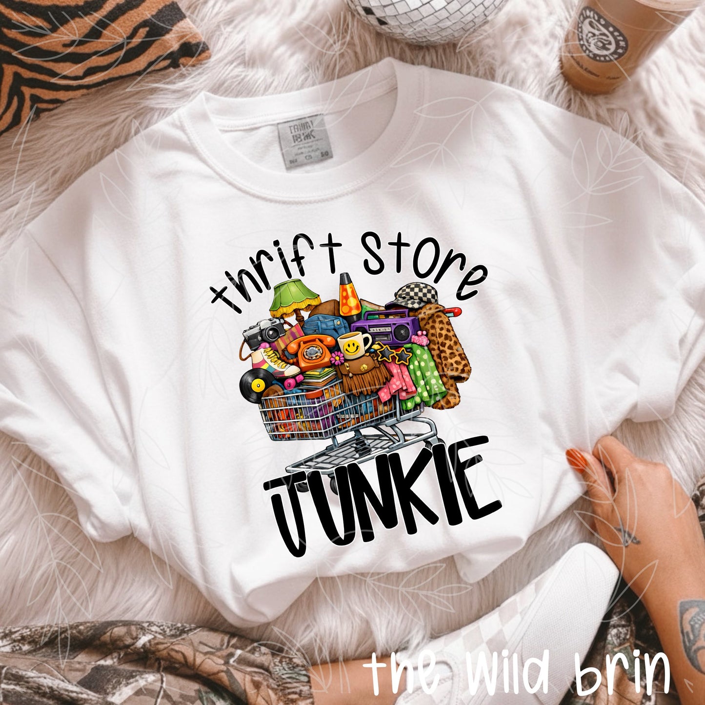 Thrift Store Junkie Black 07839