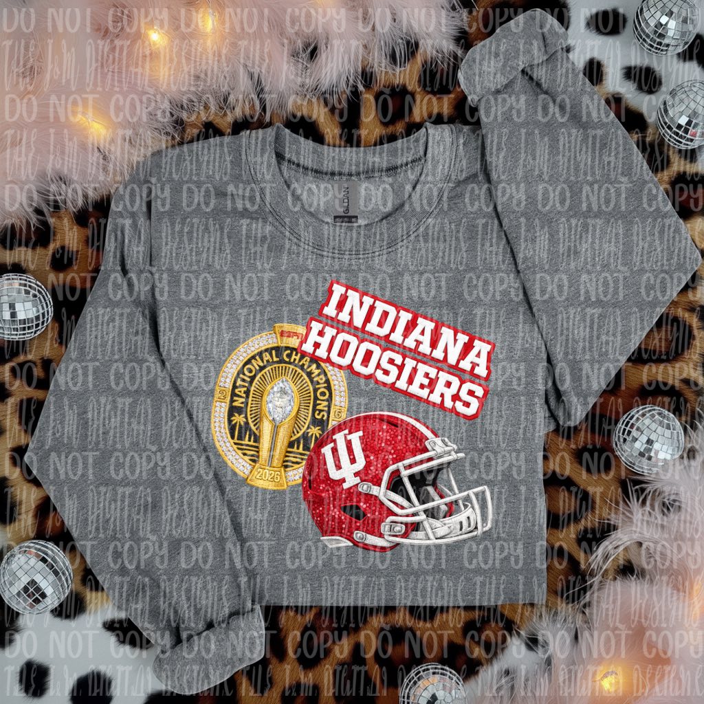 Faux Helmet Trophy Hoosiers National Champions 07785