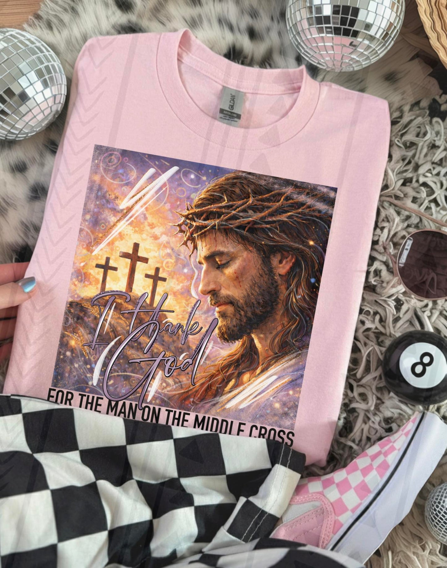 I Thank God for the Man on the Middle Cross 07945