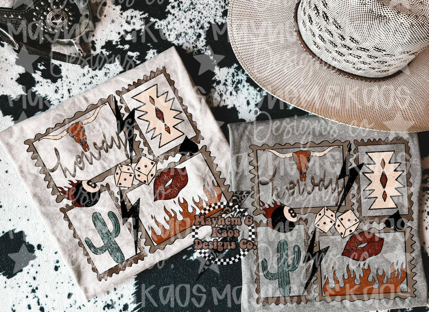 Howdy Western Collage 07348